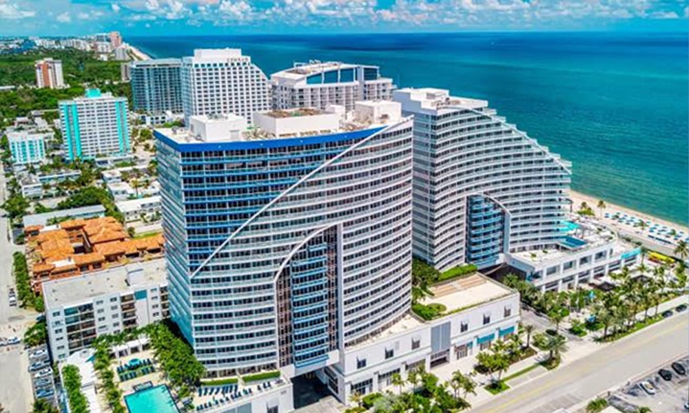 W Fort Lauderdale aerial